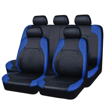 Housses de siège de voiture universelles PU noir mode housses de siège de sport housse de siège de voiture en polyuréthane accessoires intérieurs universels