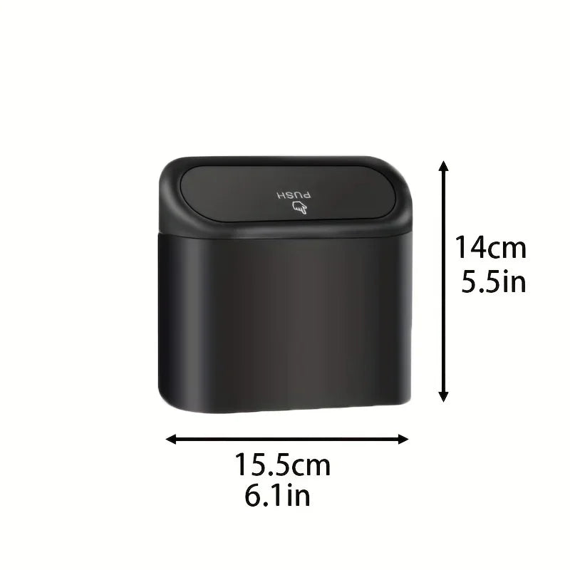 Poubelle de voiture (avec couvercle), 3 pièces, contient 60 (300) de sacs poubelles, poubelle de petite voiture, accessoires de mini voiture étanches
