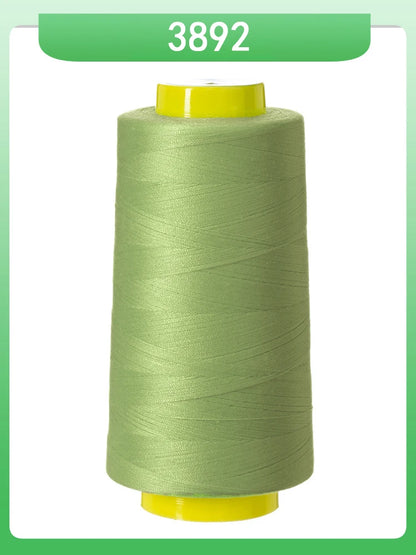 Fil à coudre ultra-fin 602-fil en polyester semblable à la soie à grande vitesse 60s/2 5000m, pour machine à broder et travaux d'aiguille délicats