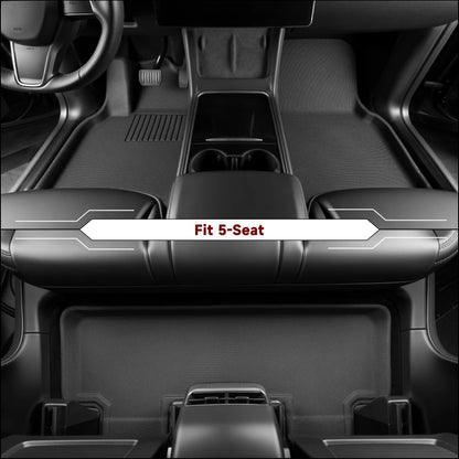 Tapis de sol imperméable et antidérapant, pour intérieur de voiture Tesla modèle 3 2021 – 2024 Highland 2025, entièrement entouré, spécial XPE
