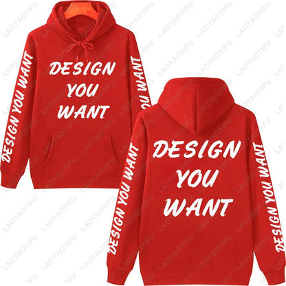 Sweat-shirt personnalisé avec photo, sweat-shirt confortable et chaud pour l'automne, unisexe, décontracté, texte imprimé personnalisé, sweat-shirt DIY tendance