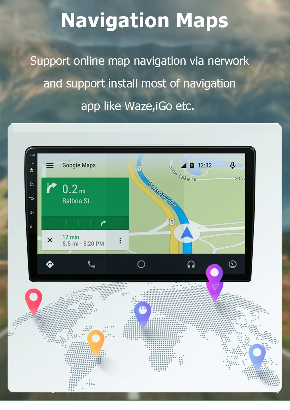 Android pour Ford Fiesta MK7 2009 - 2017 haute performance CPU tactile vidéo Bluetooth stéréo QLED écran Carplay vidéo DSP DVD