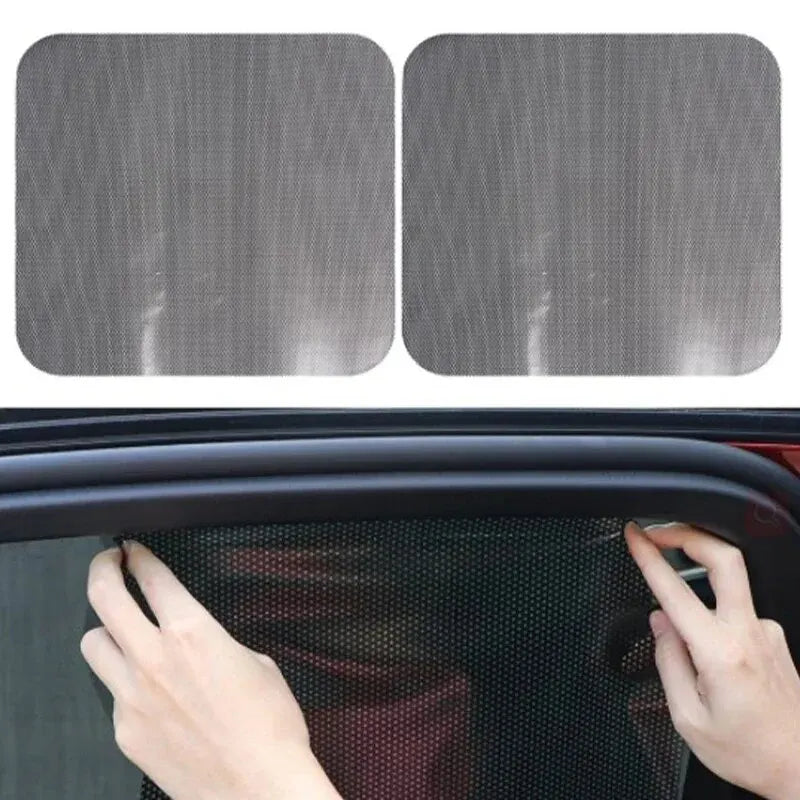 Film de Protection Solaire Durable pour Toit Ouvrant de Voiture, Autocollant Électrostatique en PVC Anti-UV de Haute Qualité, 2 Pièces