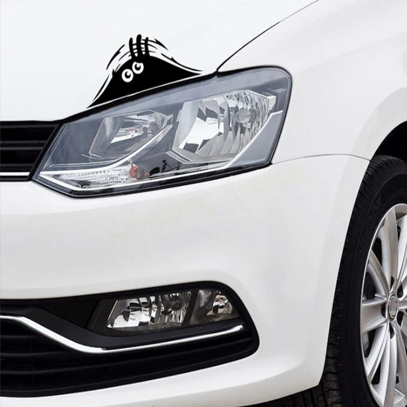 Autocollants de voiture amusants personnalisés imperméables, autocollants anti-rayures de voiture, rayures monstres Dune bloquant le corps de voiture, autocollants décoratifs amusants