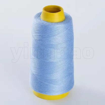 Fil à coudre en Polyester solide et Durable, 1300 Yards/rouleau, Machine à coudre professionnelle, broderie, outils de couture à domicile