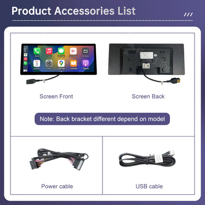 Écran tactile multimédia Ultra fin de 12.3 pouces, pour BMW X3 F25 X4 F26 2011 – 2022, affichage Carplay sans fil, lecteur d'autoradio Android Auto