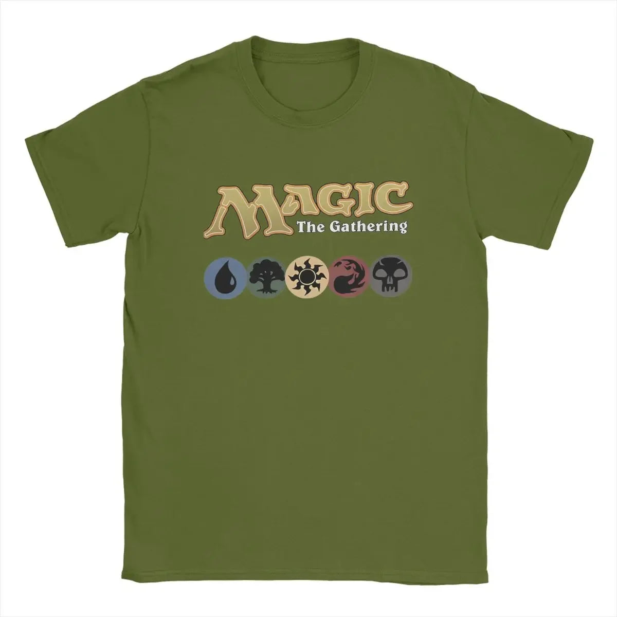 T-shirts en coton col rond à manches courtes T-Shirt grande taille vêtements jeux de magie rassemblement MTG T-Shirt hommes jeux de cartes Vintage 100% nouveau