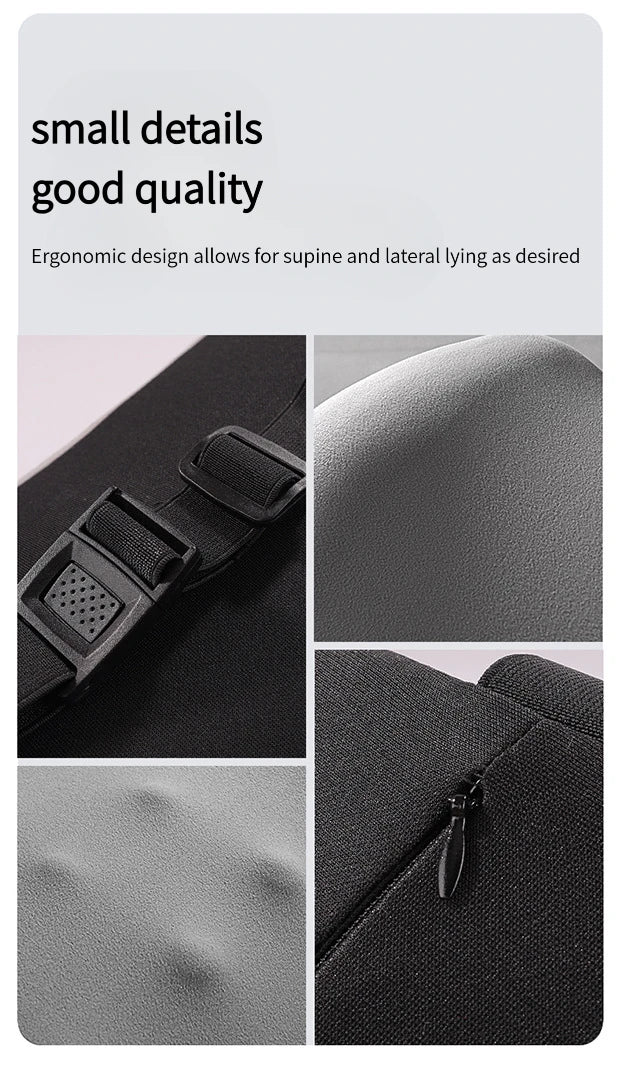 Appuie-tête de voiture, support lombaire, coussin de siège de voiture, coussin lombaire, oreiller chauffant électrique pour voiture, oreiller de protection du cou