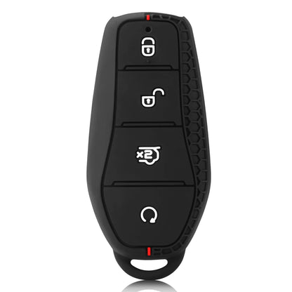 Étui pour clé de voiture en Silicone, support de chaîne, pour BYD Atto 3 Han EV Dolphin Song PRO Max Tang DM Yuan Dolphin E2 Qin PLUS