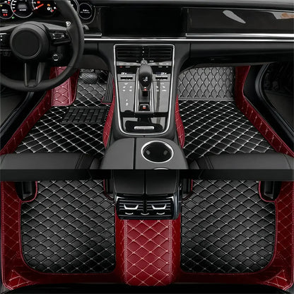 Tapis de sol de voiture en cuir pour BYD Yangwang U8 2023 2024 2025 2026, ensemble complet imperméable pour tous les temps