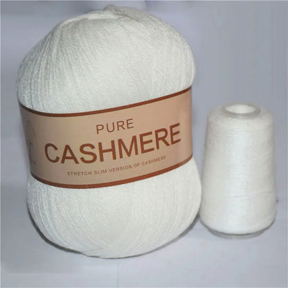 Fil de cachemire pour un crochet 3 plis peigné pur mongol chaud doux tissage flou tricot fil à main en cachemire 5 pièces