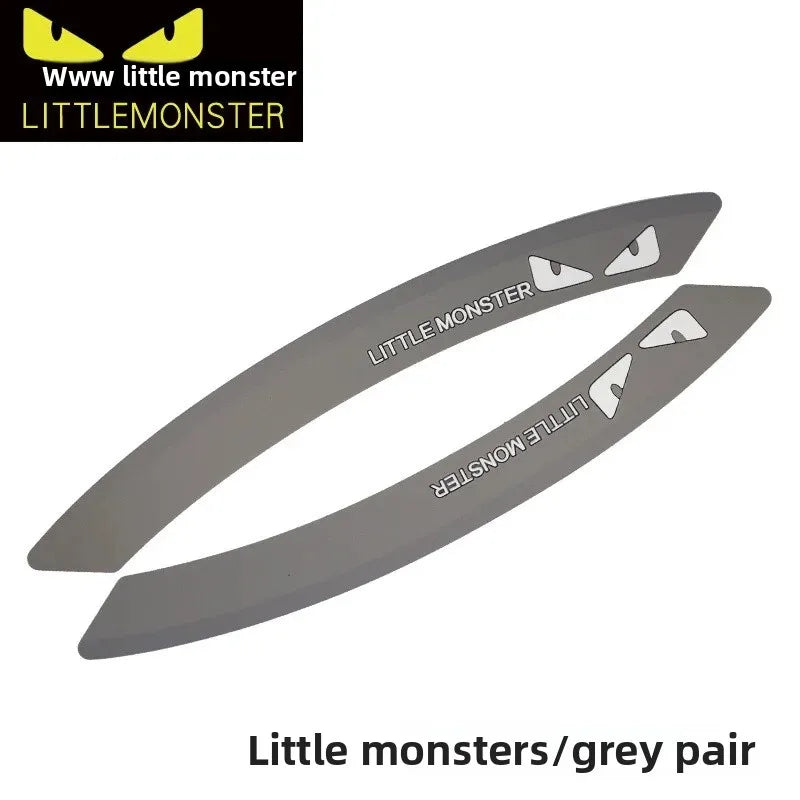 حماية شاملة واسعة لقوس عجلة السيارة، شريط مضاد للتصادم، ملصق حماية مزخرف، مادة PVC للسيارات
