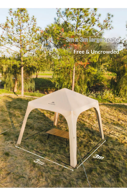 Tente dôme gonflable portable imperméable pour le camping en plein air Mountainhiker, grande capacité pour plusieurs personnes, auvent de parc, auvent de pique-nique