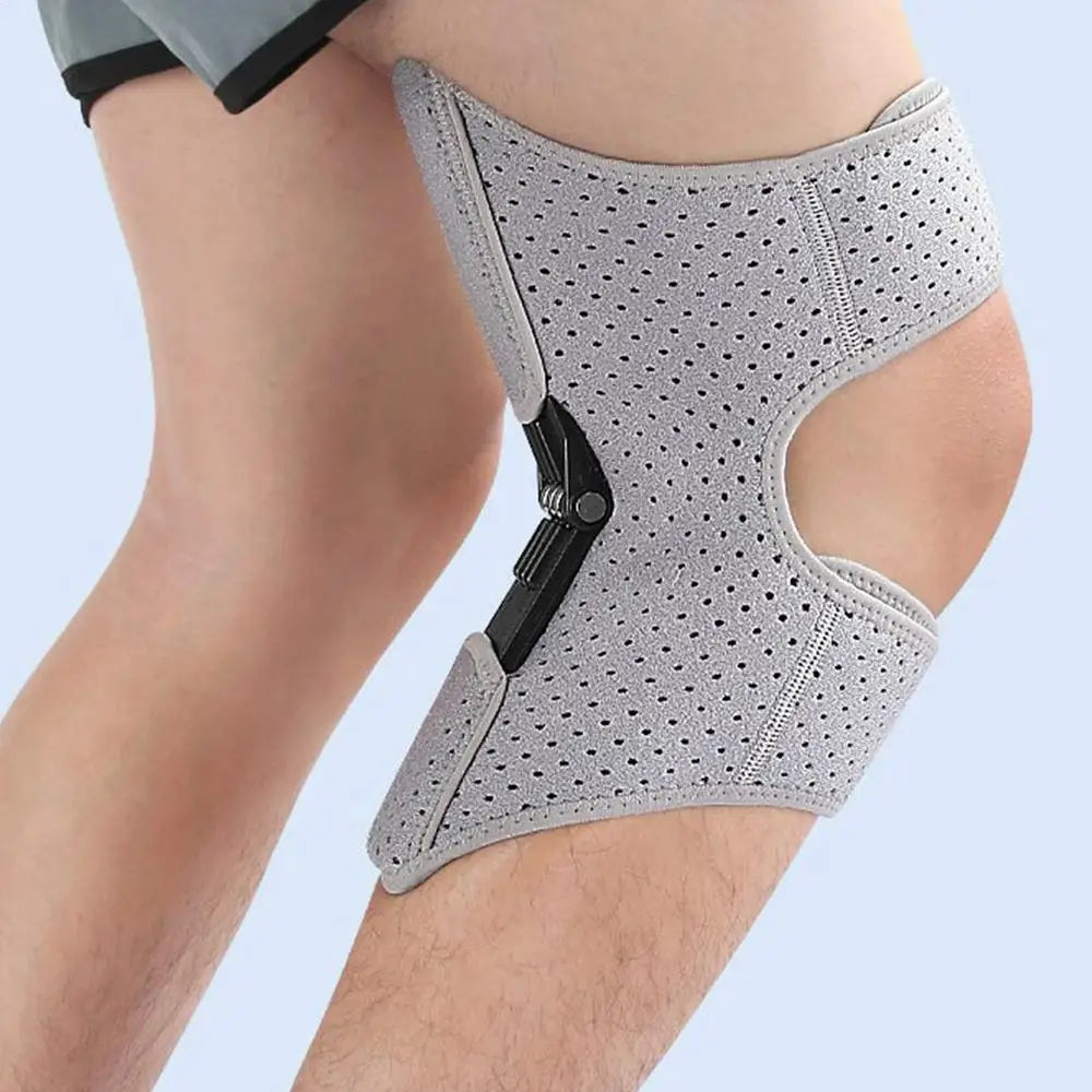 Genouillère respirante pour le cyclisme, rehausseur de genou, attelle de levage à ressort, aide à la marche, protège les partenaires, coussin d'appoint