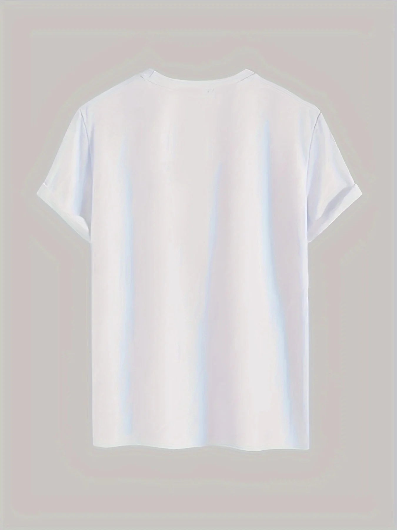 T-shirt à manches courtes et col rond pour homme, Style Simple, décontracté, dessin animé, couleur unie, confortable, pyjama pour la maison, vêtements d'extérieur d'été