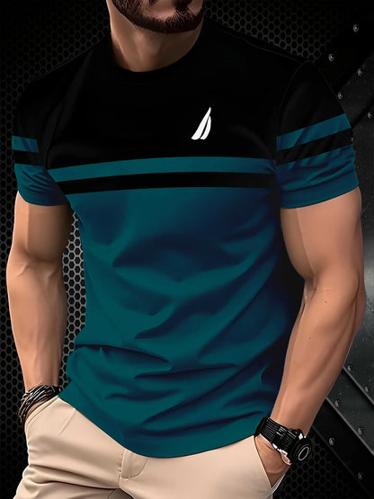 2026 T-Shirt homme vêtements été hommes Logo imprimé haut à manches courtes grande taille T-Shirt style décontracté à la mode T-Shirt vêtements