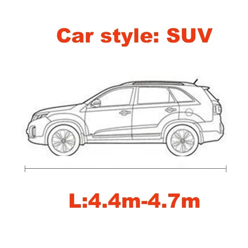 Pour voiture de sport berline SUV beauté style universel extensible couverture de voiture résistant au soleil coupe-vent anti-poussière résistant aux rayures Protection UV