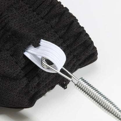 Enfile-cordon à ressort pliable, Clip pour pantalons, sweat à capuche, bande élastique, cordon en dentelle, fil à cordon Flexible, accessoires de couture, bricolage