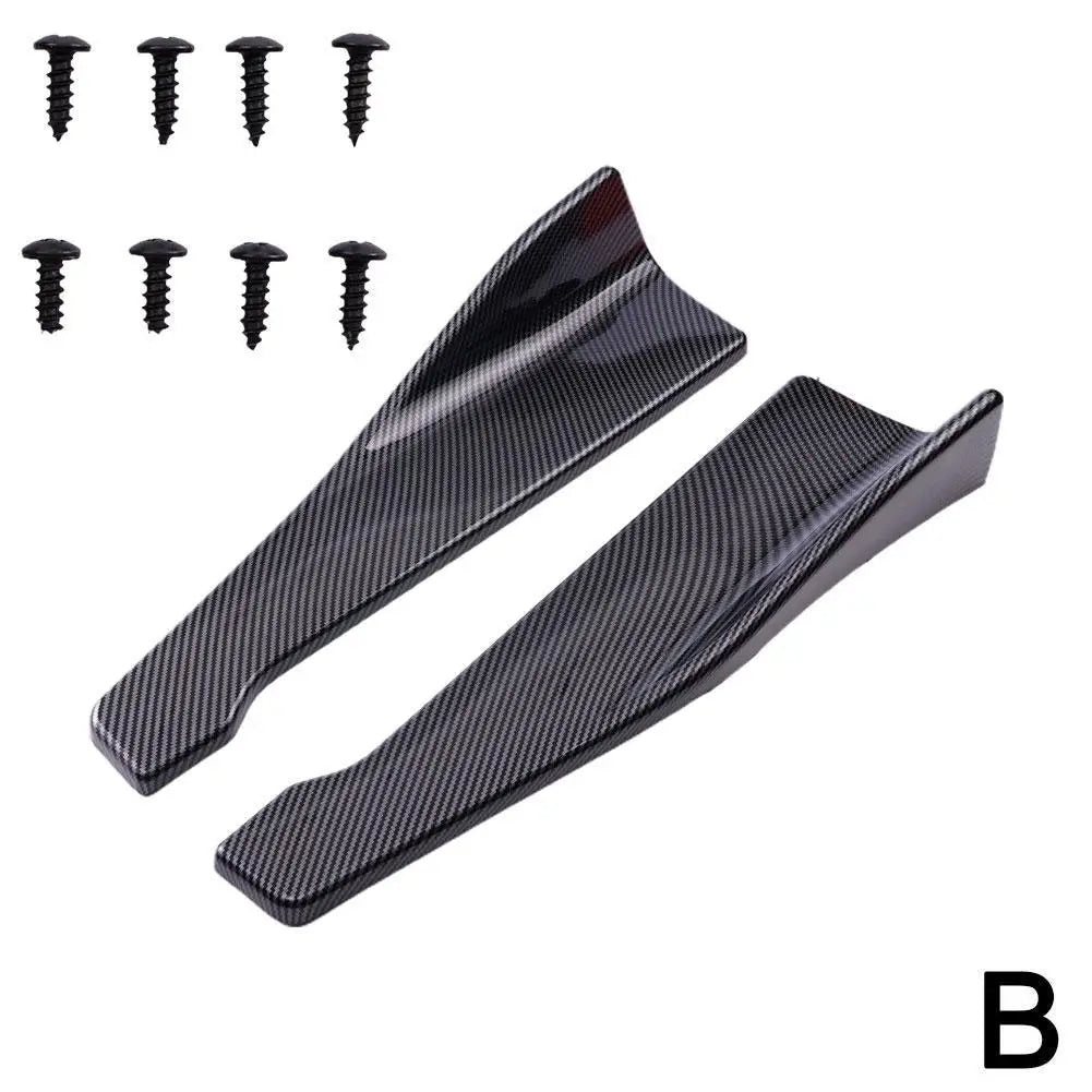 Bande universelle de pare-chocs avant et arrière de voiture, séparateur de diffuseur de becquet de lèvre, protection contre les rayures, longueur 48CM, pour Audi BMW HONDA