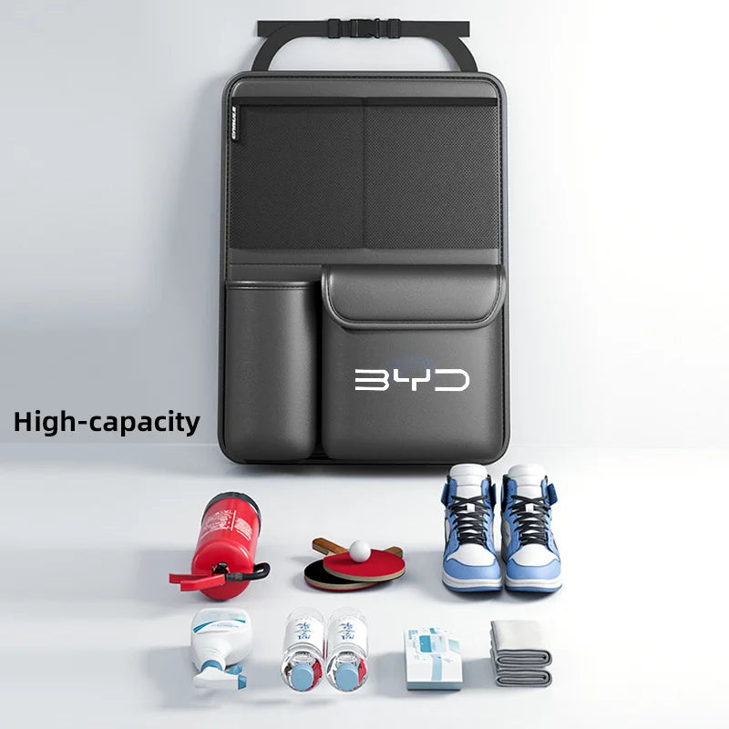 1 pièces sac de rangement de coffre de voiture SUV siège arrière outils suspendus organisateur sac de rangement multifonctionnel pour BYD Seal Atto3 S2 S6 S7 X Dream