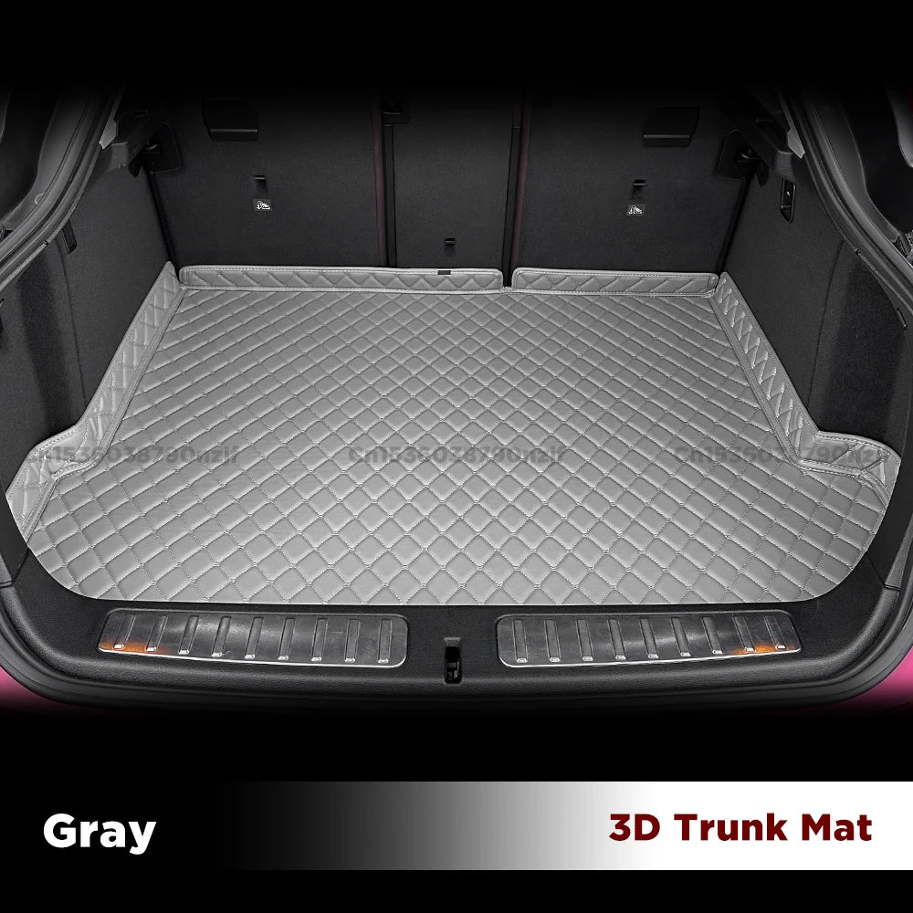 Couverture de tapis de revêtement de cargaison de polymères de coffre de voiture 3D, accessoires intérieurs, BYD, Yuan Pro, 2021, 2022, 2023