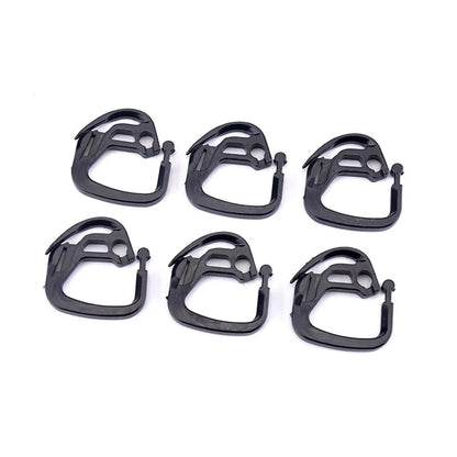 50 clips de fixation pour filet d'ombrage noir, en ABS de qualité supérieure, robustes, pour serre, installation et démontage faciles, anti-âge, anti-UV