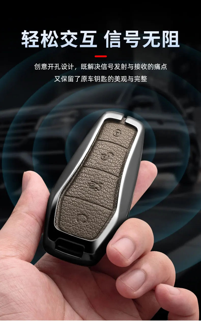 Porte-clés de voiture, accessoires de voiture, chaîne de couverture pour BYD Atto 3 Han EV Dolphin Durable deuxième chanson Pro Tang Dm QIn PLUS MAX Yuan