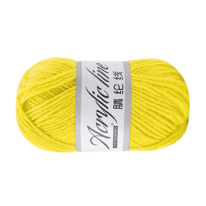 Écharpe en Laine Épaisse Robuste, Fil de Tricot Épais, Chaud, Ménage, Enfants, Chapeau, Optique Douce, Crochet, 50g