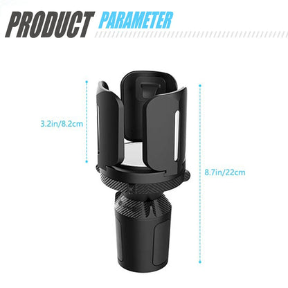 Base de tasse de boisson multifonctionnelle pour véhicule, avec porte-gobelet réglable, porte-gobelet de voiture extensible amélioré
