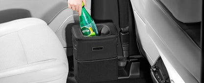 1 corbeille à déchets universelle pour voiture, poubelle suspendue avec poches de rangement, gardez votre voiture propre
