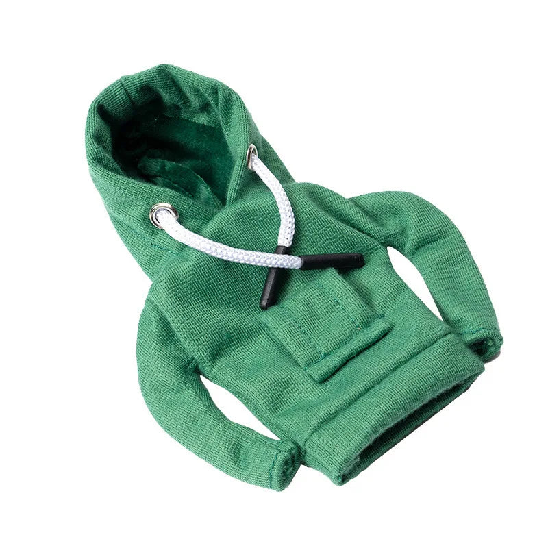 Housse de pommeau de levier de vitesse créative, sweat à capuche pour levier de changement de vitesse de voiture, Protection contre les mains en sueur pour joyeux noël et nouvel an