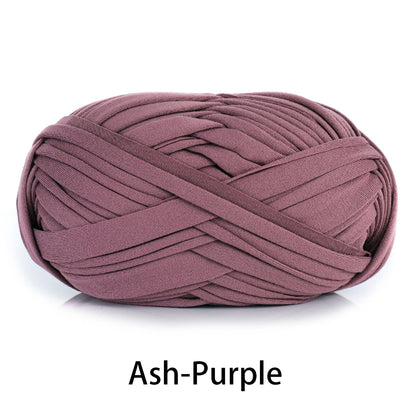 Fil en tissu élastique de 100g 30m de haut, épais, fait à la main, sac tricoté au Crochet, panier de rangement, paquet de matériel de fil au Crochet