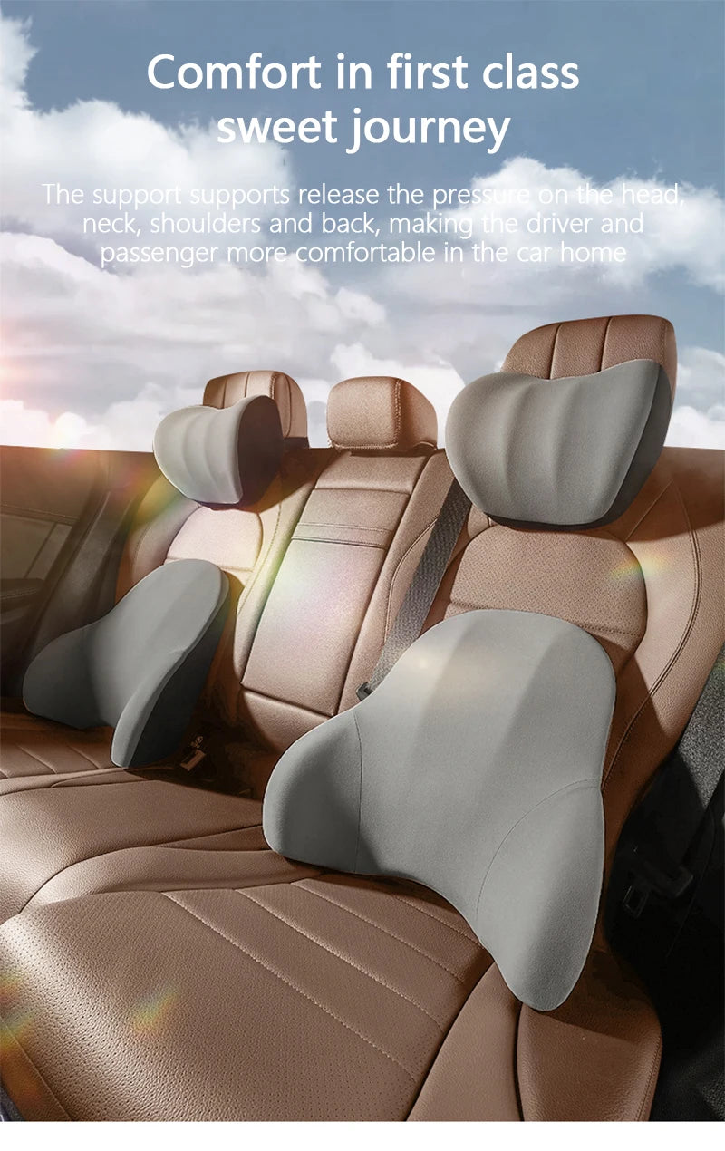 Oreiller cervical électrique pour voiture, vibration valide, support de voiture intelligent, coussin lombaire, siège, sauna, repos du dos