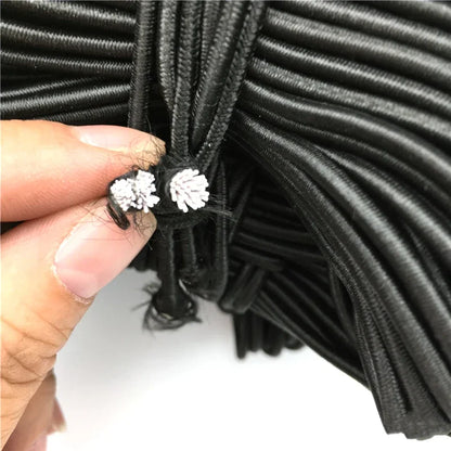 Corde élastique solide de 2/2, 5/3/4/5/6mm, cordon de choc élastique, pour la fabrication de bijoux, vêtements, couture, artisanat fait à la main