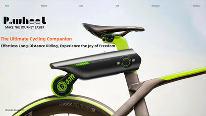 دراجة كهربائية P.Wheel Booster بطارية 18 فولت 10 أمبير 200 واط ملحقات دراجة بوستر محمولة متينة دراجة هوائية جبلية