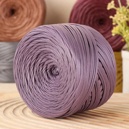 Fil en cuir synthétique mat Nappa 200g/rouleau, fil à tricoter et à crocheter pour sacs faits main et artisanat