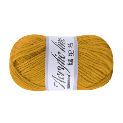 Écharpe en Laine Épaisse Robuste, Fil de Tricot Épais, Chaud, Ménage, Enfants, Chapeau, Optique Douce, Crochet, 50g