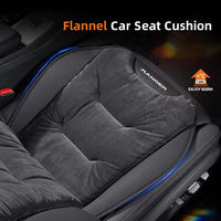 Housse de siège de voiture en flanelle pour Ranger T9 T7 T1 Raptor, coussin de siège avant/arrière de voiture en peluche chaud d'hiver, accessoires d'intérieur automobile