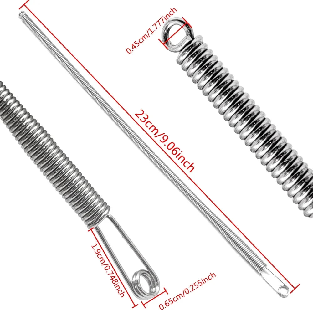 Enfile-cordon à ressort pliable, Clip pour pantalons, sweat à capuche, bande élastique, cordon en dentelle, fil à cordon Flexible, accessoires de couture, bricolage
