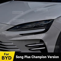 Film de protection anti-rayures en TPU pour BYD SONG Plus Champion Version DM-i EV 2023, lumière de sauna extérieure de voiture, réparation anti-rayures