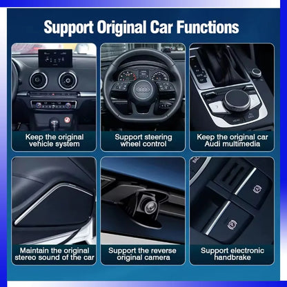 RideMedia 2026 Interface automatique sans fil Apple CarPlay Android pour Cadillac ATS CTS ELR XTS ATS 2013-2017