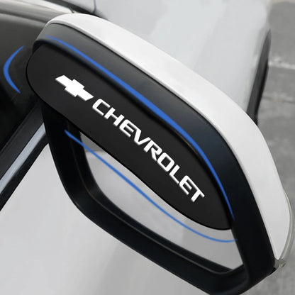 Bouclier de pluie pour rétroviseur de voiture, 2 pièces, pour Chevrolet Trax Cruze Malibu Camaro Cavalier Equinox Orlando, accessoires