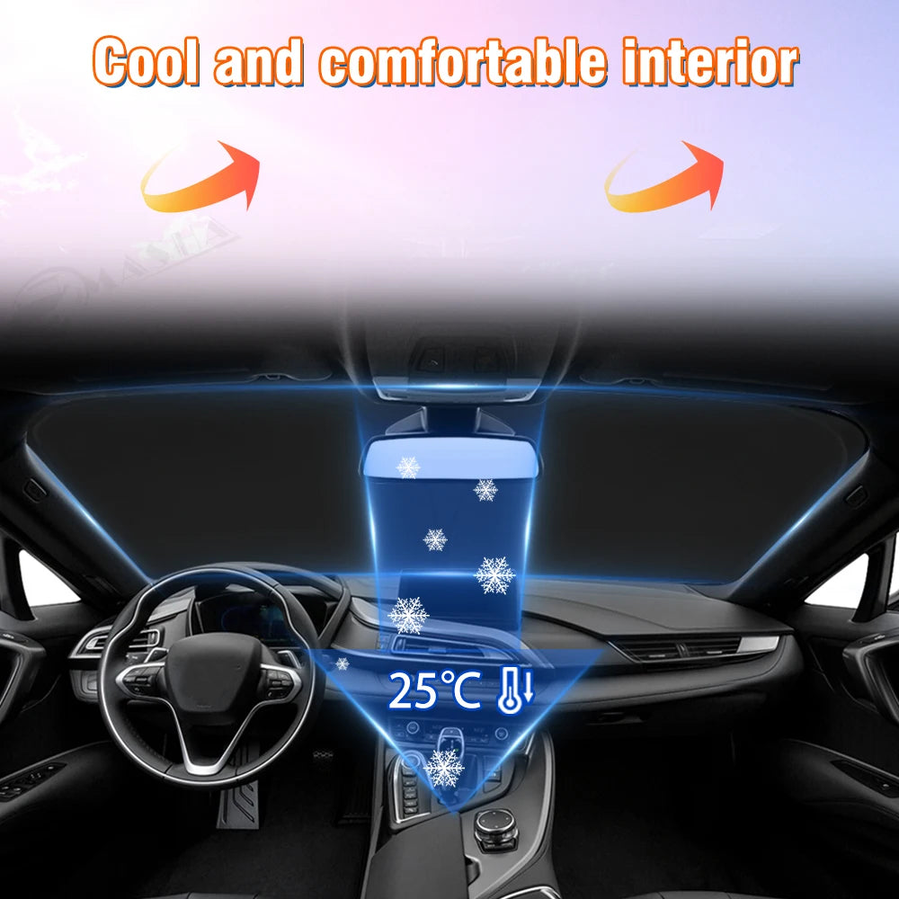 Pare-soleil de pare-brise de voiture pour BYD SEAL EV 2022 2023 2024, pare-soleil réflecteur offrant Protection pour accessoires de joint intérieur de voiture