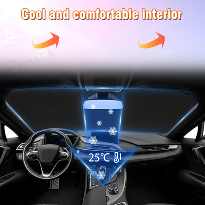 Pare-soleil de pare-brise de voiture pour BYD SEAL EV 2022 2023 2024, pare-soleil réflecteur offrant Protection pour accessoires de joint intérieur de voiture