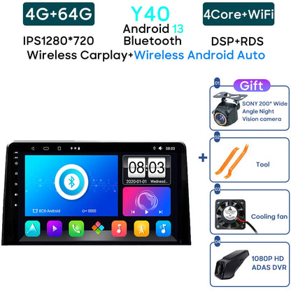 Autoradio Carplay pour citroën Berlingo 2019 Peugeot Partner Rifter 2020 pour Opel Combo Navigation GPS Android Auto WiFi No 2din