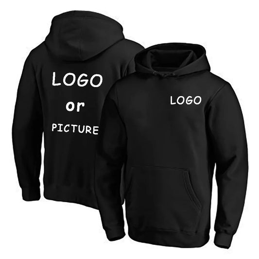 Sweat-shirts décontractés pour hommes et femmes avec logo personnalisé, sweat-shirts à manches longues pour l'automne et l'hiver, sweat-shirts personnalisés de style streetwear.