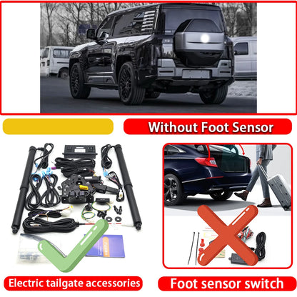 ZJCGO pour BYD Yangwang U8 U8L 2024 2025 2026 OEM système de Kit de levage de porte arrière électrique automatique