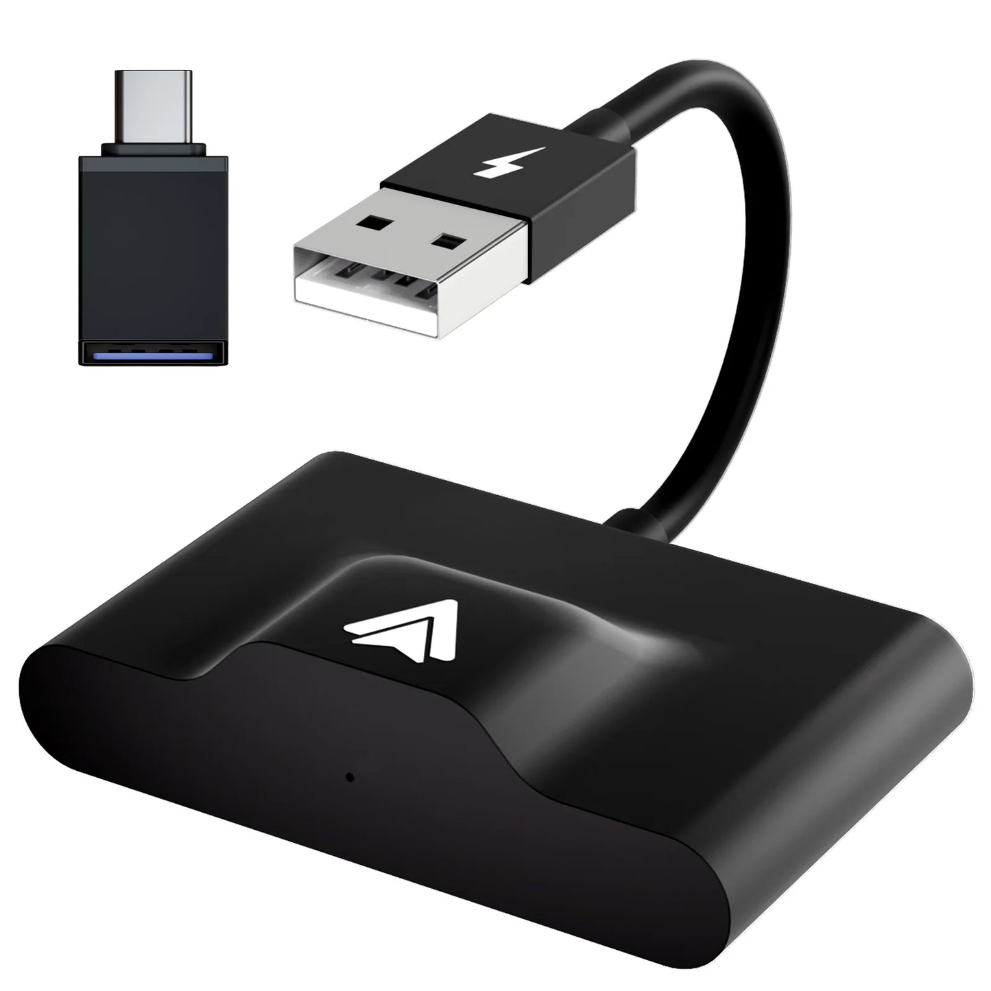 Adaptateur CarPlay sans fil IOS ou Android Auto sans fil 5G WiFi type-c USB Plug Play CarPlay sans fil