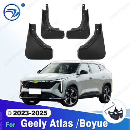 Pour Geely Atlas /Boyue 2023 2024 2025 garde-boue garde-boue garde-boue garde-boue accessoires de voiture