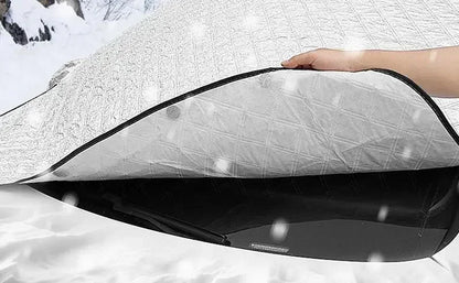 Couverture universelle de pare-brise avant de voiture, couverture de pare-soleil d'automobile, protection contre le gel de glace d'hiver, couverture extérieure Amagi